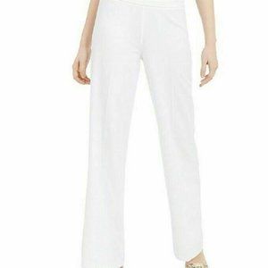 INC Womens Pants White Ivory Size 10